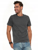 Bawełniany T-shirt Koszulka Męska BASIC Gładka MORAJ Kolor C. SZARY L