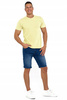 Bawełniany T-shirt Koszulka Męska BASIC Gładka MORAJ Kolor ŻÓŁTY XXL