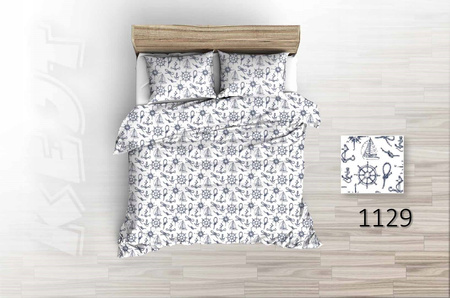 Pościel 100% BAWEŁNA 150x200 (TWÓJ ROZMIAR PODUSZEK) DWUSTRONNA wzór 1129