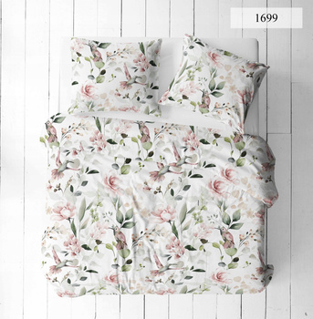 Pościel 100% BAWEŁNA 200X220 (TWÓJ ROZMIAR PODUSZEK) DWUSTRONNA wzór 1699