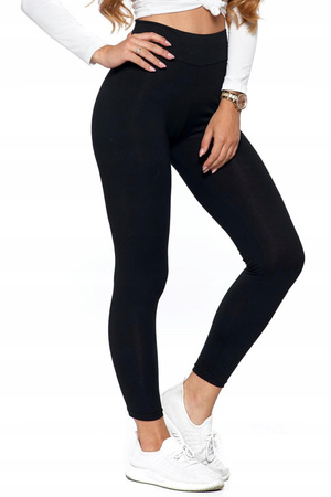 Moraj legginsy damskie RDL1500-040B klasyczne długa rozmiar L/XL