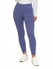 Legginsy Damskie Prążkowane Moraj Wysoki Stan Sportowe NIEBIESKIE 2XL/3XL