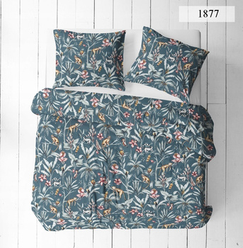 Pościel 100% Bawełna 150x200 (TWÓJ ROZMIAR PODUSZEK) DWUSTRONNA wzór 1877