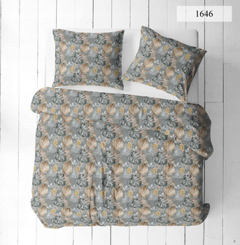 Pościel BAWEŁNA 100% 200x220 (TWÓJ ROZMIAR PODUSZKI) DWUSTRONNA wzór 1646