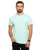 T-SHIRT MĘSKI MORAJ PREMIUM KOSZULKA MĘSKA BAWEŁNA CZESANA MIĘTA R.3XL