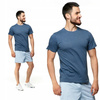 Bawełniany T-shirt Koszulka Męska BASIC Gładka MORAJ Jeans melange XL