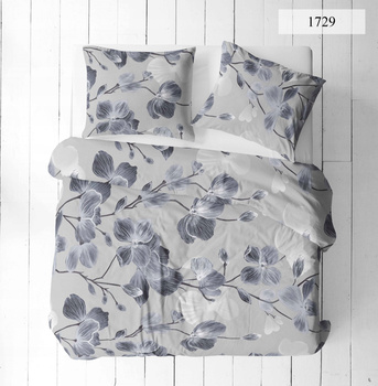 Pościel 100% BAWEŁNA 200x220 (TWÓJ ROZMIAR PODUSZEK) DWUSTRONNA wzór 1729