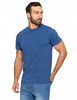 KOSZULKA MĘSKA BAWEŁNA PREMIUM KRÓTKI RĘKAW T-SHIRT NIEBIESKI MORAJ R.M