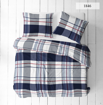 Pościel 100% BAWEŁNA 150x200 (TWÓJ ROZMIAR PODUSZEK) DWUSTRONNA wzór 1846