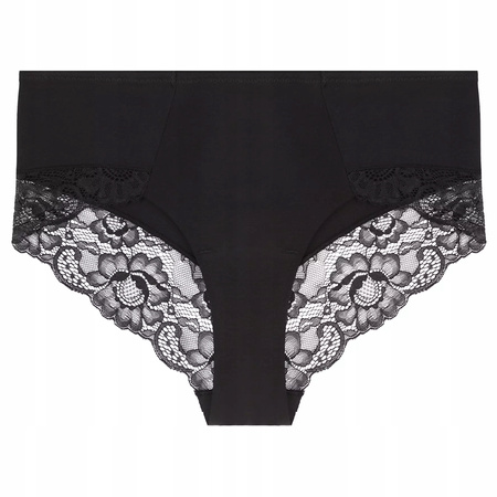 MAJTKI BAWEŁNIANE FIGI DAMSKIE BIKINI Z KORONKĄ KLASYCZNE 2 SZTUKI MORAJ XL