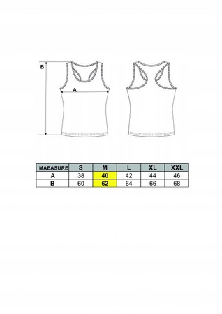 Podkoszulka Damska Koszulka Tank-Top MORAJ - S
