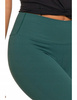 Legginsy Damskie Prążkowane Moraj Wysoki Stan Sportowe Zielone 2XL/3XL