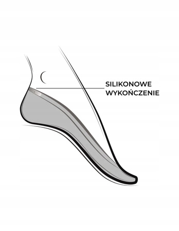 SKARPETKI STOPKI DAMSKIE BAWEŁNIANE KLASYCZNE SPORTOWE CZARNE MORAJ 35-38