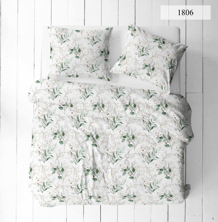Pościel 100% BAWEŁNA 200X220 (TWÓJ ROZMIAR PODUSZEK) DWUSTRONNA wzór 1806