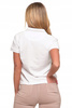 KOSZULKA DAMSKA POLO BAWEŁNIANA T-SHIRT PREMIUM ZŁOTE WYKOŃCZENIE MORAJ XL