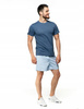 Bawełniany T-shirt Koszulka Męska BASIC Gładka MORAJ Jeans melange XL