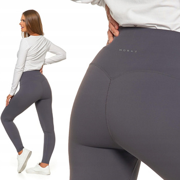 Legginsy Damskie Modelujące Sylwetkę Treningowe Getry Sportowe MORAJ M
