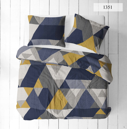 Pościel 100% BAWEŁNA 180x200 (TWÓJ ROZMIAR PODUSZEK) DWUSTRONNA wzór 1351