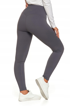 Legginsy Damskie Modelujące Sylwetkę Treningowe Getry Sportowe MORAJ L