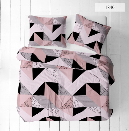 Pościel 100% BAWEŁNA 200X220 (TWÓJ ROZMIAR PODUSZEK) DWUSTRONNA wzór 1840
