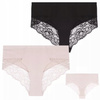 MAJTKI BAWEŁNIANE FIGI DAMSKIE BIKINI Z KORONKĄ KLASYCZNE 2 SZTUKI MORAJ XL