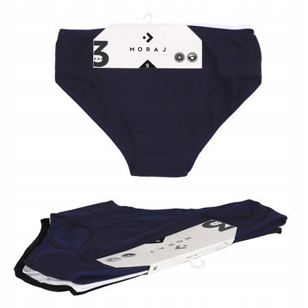 Figi Damskie Majtki Bawełniane MORAJ 3-PAK XL