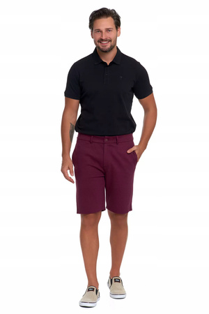 Męskie Szorty Spodenki z Kieszeniami na Zamek Eleganckie Lato MORAJ 3XL