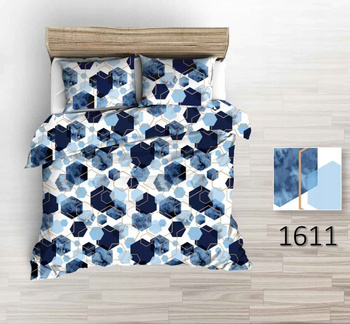 Pościel 100% BAWEŁNA 150x200 (TWÓJ ROZMIAR PODUSZEK) DWUSTRONNA wzór 1611