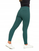 Legginsy Damskie Prążkowane Moraj Wysoki Stan Sportowe Zielone 2XL/3XL