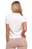KOSZULKA DAMSKA POLO BAWEŁNIANA T-SHIRT PREMIUM ZŁOTE WYKOŃCZENIE MORAJ 3XL