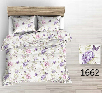 Pościel 100% BAWEŁNA 160x200 (TWÓJ ROZMIAR PODUSZEK) DWUSTRONNA wzór 1662