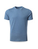 Bawełniany T-shirt Koszulka Męska BASIC Gładka MORAJ Jeans melange XL