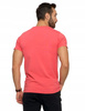T-SHIRT MĘSKI KOSZULKA KRÓTKI RĘKAW BAWEŁNA PREMIUM MORAJ KORALOWY R.XXL