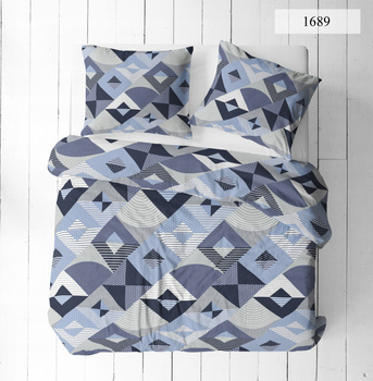Pościel 100% BAWEŁNA 160x200 (TWÓJ ROZMIAR PODUSZEK) DWUSTRONNA wzór 1689