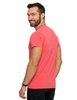 T-SHIRT MĘSKI KOSZULKA KRÓTKI RĘKAW BAWEŁNA PREMIUM MORAJ KORALOWY R.M