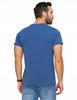 KOSZULKA MĘSKA BAWEŁNA PREMIUM KRÓTKI RĘKAW T-SHIRT NIEBIESKI MORAJ R.XL